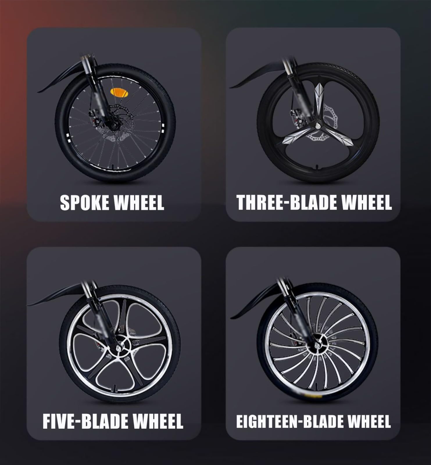 Klappbares City-Fahrrad aus Kohlenstoffstahl 16" 20" 22" 7-Gang-Klapprad