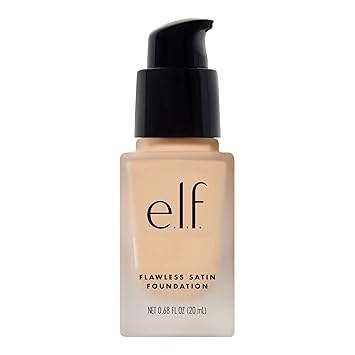 e.l.f. Cosmetics Oil Free Flawless Satin Finish Foundation For All Skin Type - Light Ivory, 1 Count