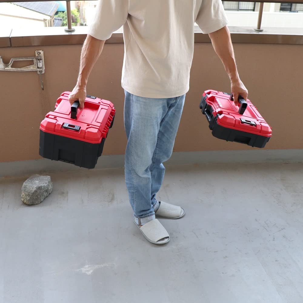 Amazon.co.jp: 工具箱 ツールボックス 2個セット W 365mm x L 290mm x 