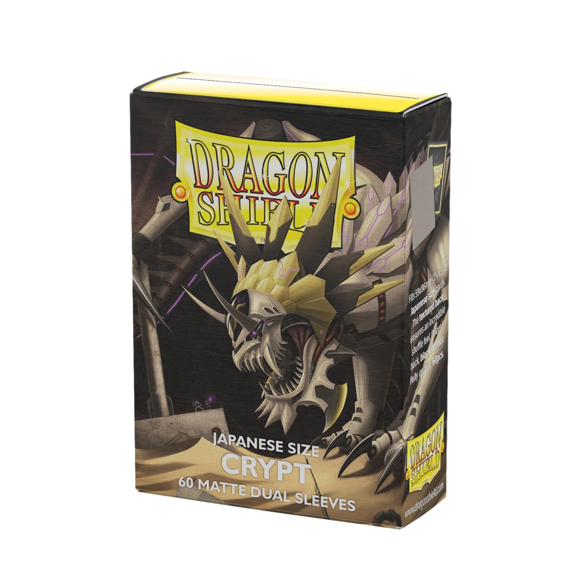 Arcane Tinmen Dragon Shield Sleeves- Matte Japanese: Dual Crypt 60CT- Card Sleeves are Smooth & Tough - Compatible with Yugioh & Cardfight Vanguard (AT-15152) โ image 1