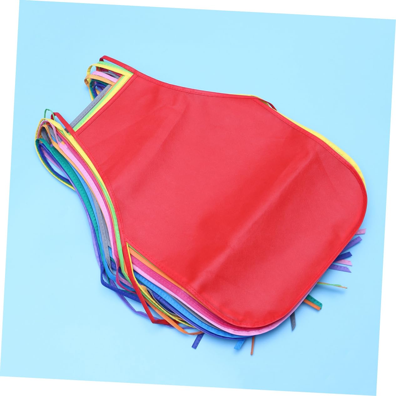 COLLBATH Grembiuli Pittura Bambini 24pezzi Tessuto Non Tessuto Facile da Pulire per Cucina e Eventi Comunitari Colore Casuale