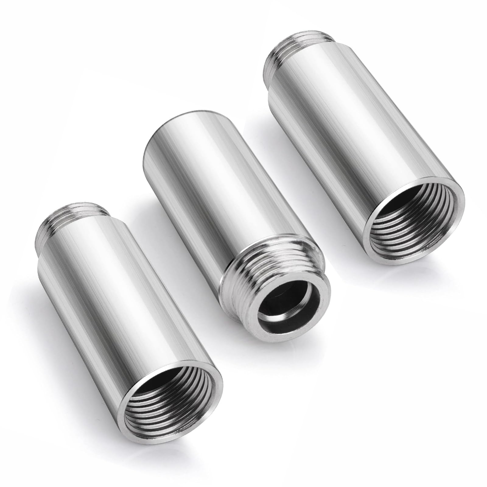 Prolunghe Per Rubinetto In Acciaio Inox - Set Da 6 Pezzi Per Docce E Collegamenti - Foto 12