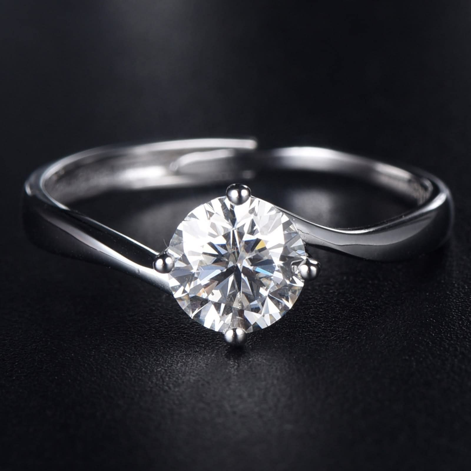 Anelli vintage da donna, regalo estivo, anello intrecciato classico, in argento Sterling, per San Valentino