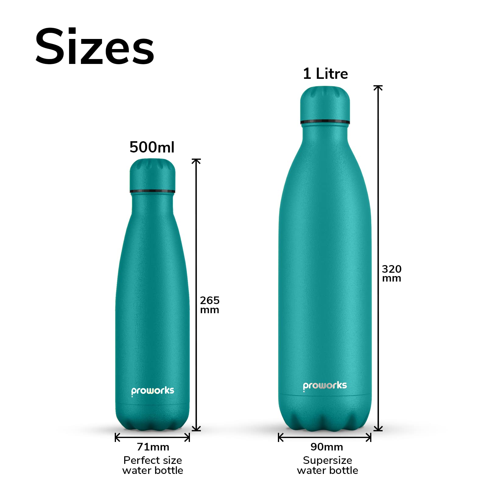 Borraccia Termica PANTONE 500 Ml | Display Touch Per Temperatura | Acciaio Inox 304 | Mantiene Freddo 24h E Caldo 12h