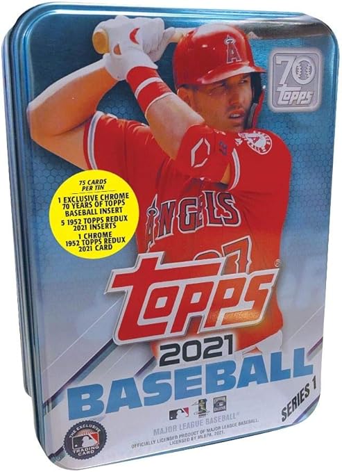 Topps 2021 Series 1 Baseball Tin
