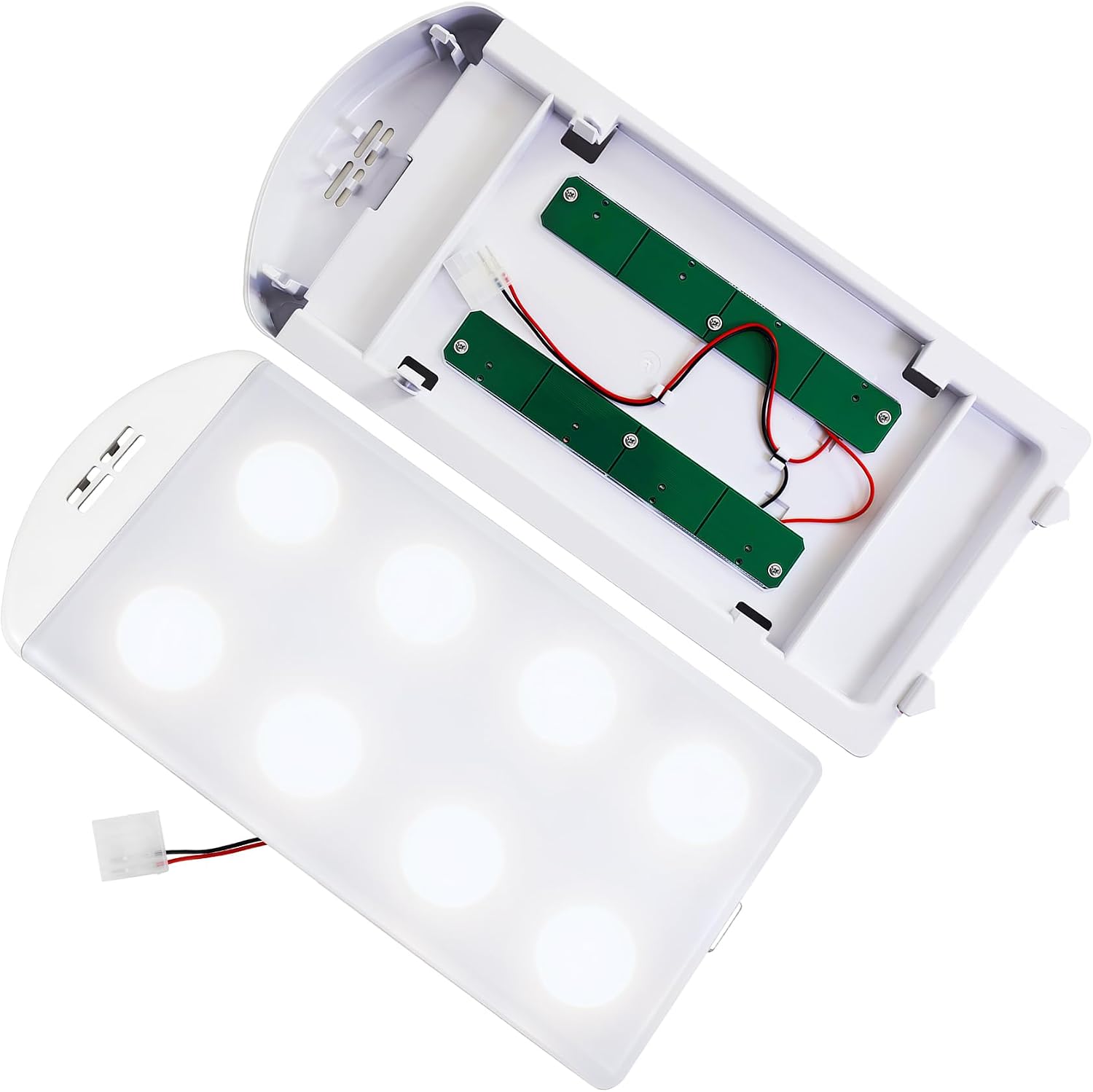 Upgrade WRX735SDHZ02 WRX735SDHZ03 WRX735SDHZ07 WRF555SDFZ09 WRF555SDFZ11 WRF555SDFZ15 WRF555SDFZ12 LED Light Replacement for Whirlpool Refrigerator LED Light, W11527432 Fits for Maytag MFI2570FEZ07