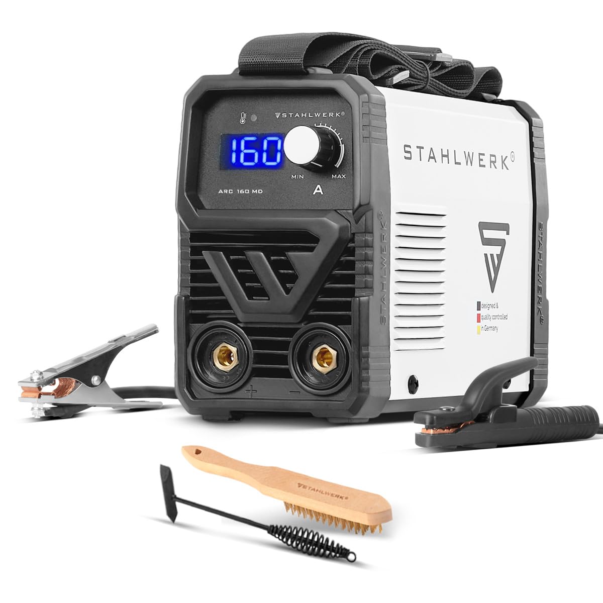 STAHLWERK Inverterschweißgerät 160 MD – 160 A MMA/E-Hand & Lift-TIG (DC)