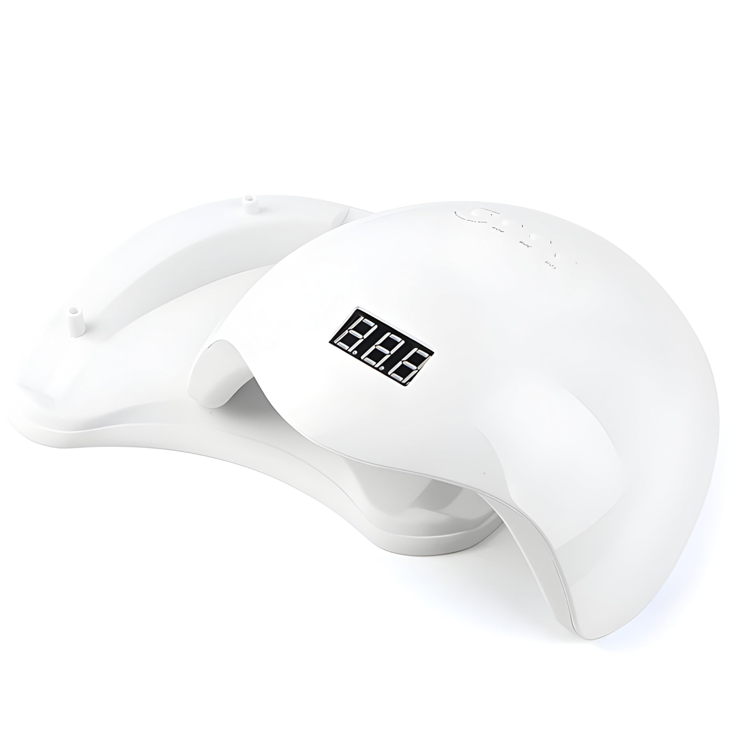Retoo Lampe UV Ongles Gel 48W Professionnel Lampe UV LED Sèche Ongles Rapide avec 4 Minuteries Séchoirs à ongles et lampes UV Écran LCD pour Vernis à ongles Gels à la Maison et au Salon Blanc