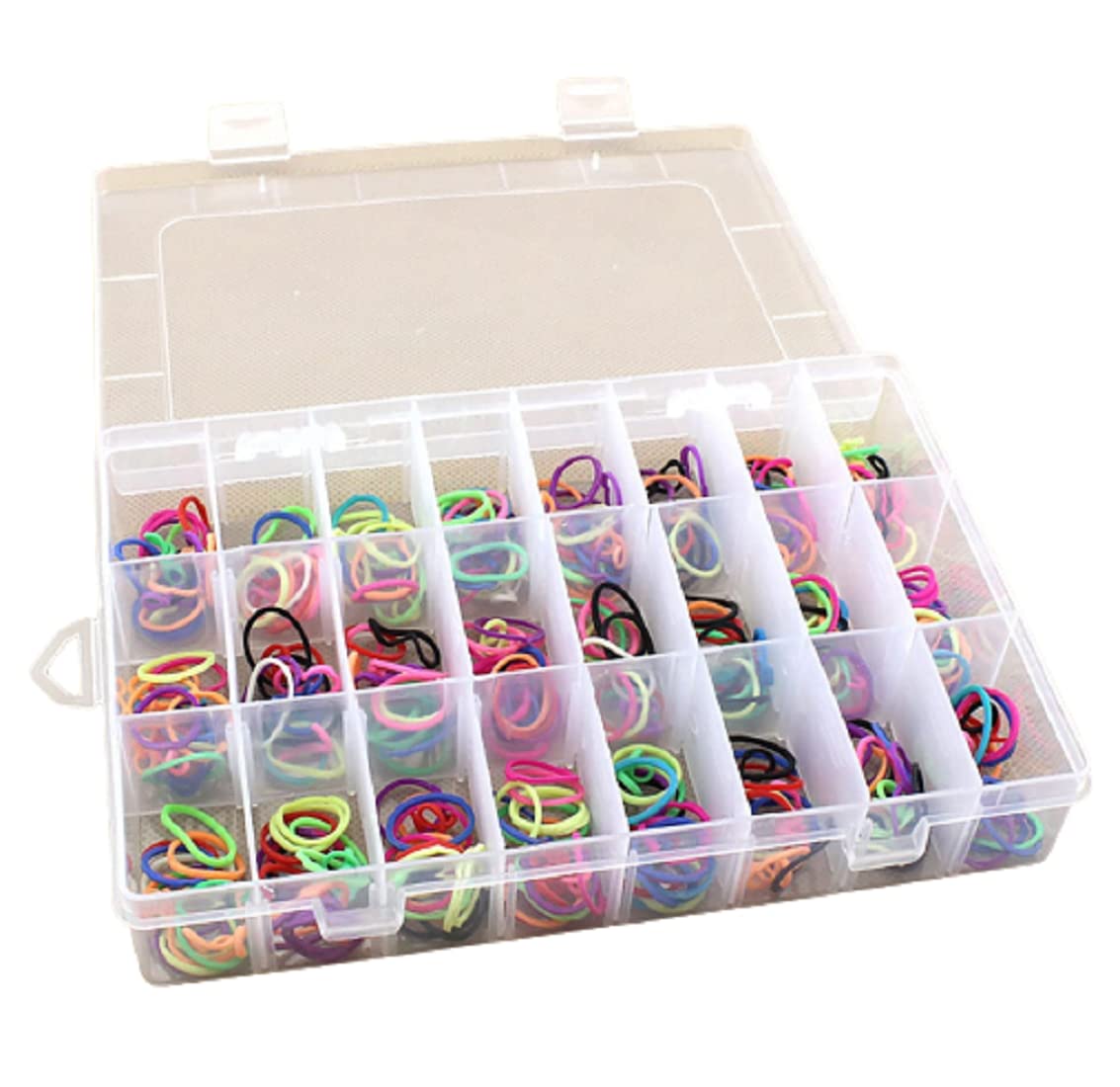 FirstTry Storage Containers Box I Plastic Adjustable Removable Organizer Dividers I Multipurpose Rectangular Box for Medicine Pills, Jewelry, Cosmetics, Stationery Items I Transparent (24 Grid 1 Pcs) (B0BGZQPSV7) Amazon Price History, Amazon Price Tracker