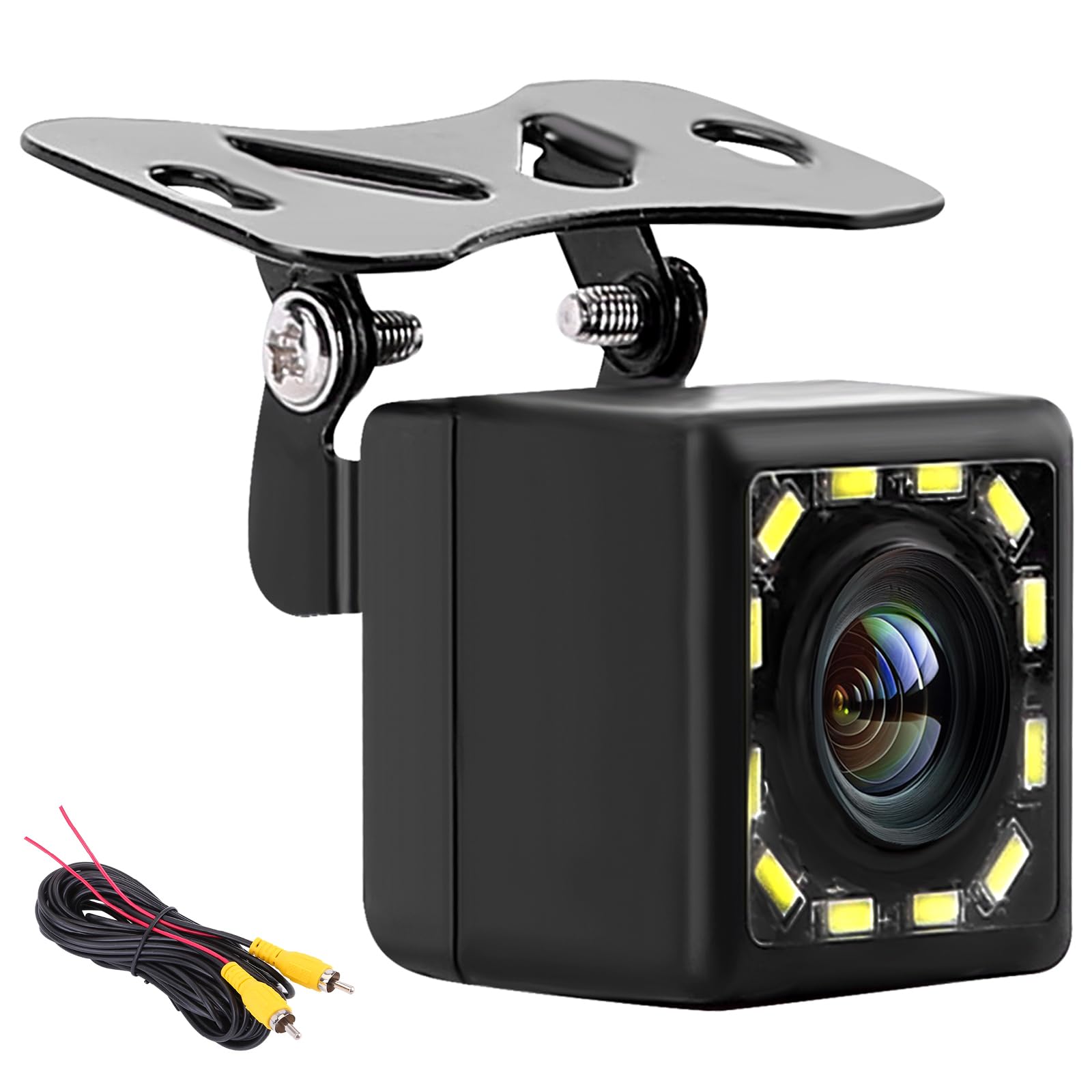 Telecamera Posteriore Per Auto Epronic – Visione Notturna LED, Grandangolo 170°, Impermeabile IP69K, CVBS 12V - 2
