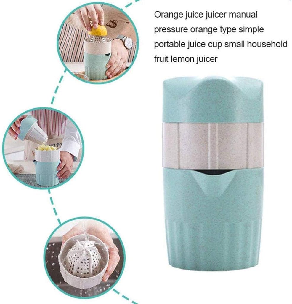 Manual Squeezer, Mini Portable Juicer with Built-in Spout, For Lemon, Lime,Citrus, 3.6x4.3x6.9inches Kind Valuable