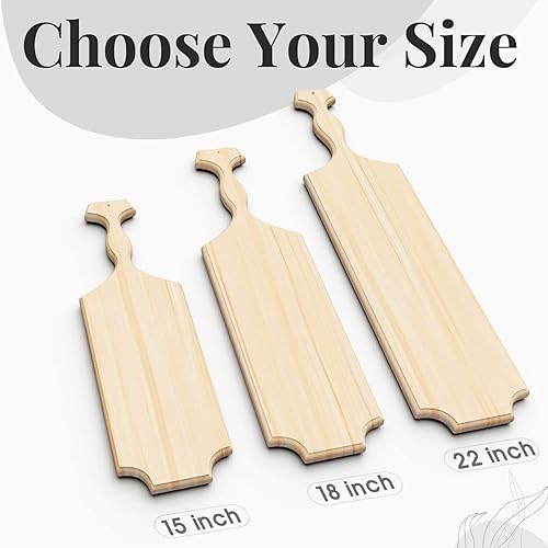 Vista 5 de Remo de Hermandad 38 cm, Remo de Pino Sin Terminar, Remo de Madera Sólida para Hermandades Griegas