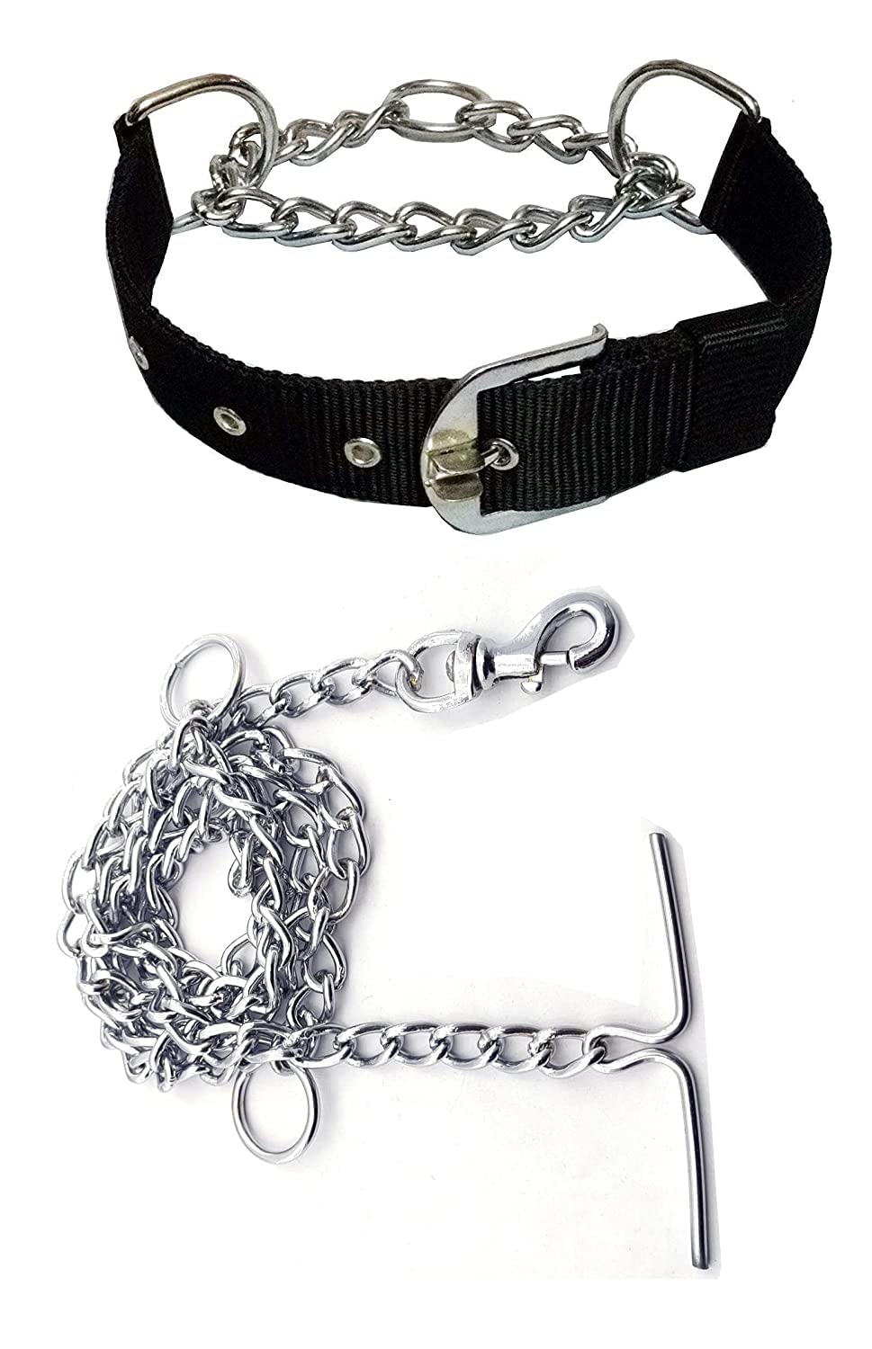 See full amazon price history chart for SPYNET Combo of Metal Chain Leash with Choke Collar Safety Metal Chain Gentle Choker Chew Proof Strong Nylon Adjustable Collar for Medium & Large Breed Dogs Color (Large Size - 1 Inch, Black Color) SPYNET Combo of Metal Chain Leash with Choke Collar Safety Metal Chain Gentle Choker Chew Proof Strong Nylon Adjustable Collar for Medium & Large Breed Dogs Color (Large Size - 1 Inch, Black Color) (B09X7395RB) Amazon Price History, Amazon Price Tracker