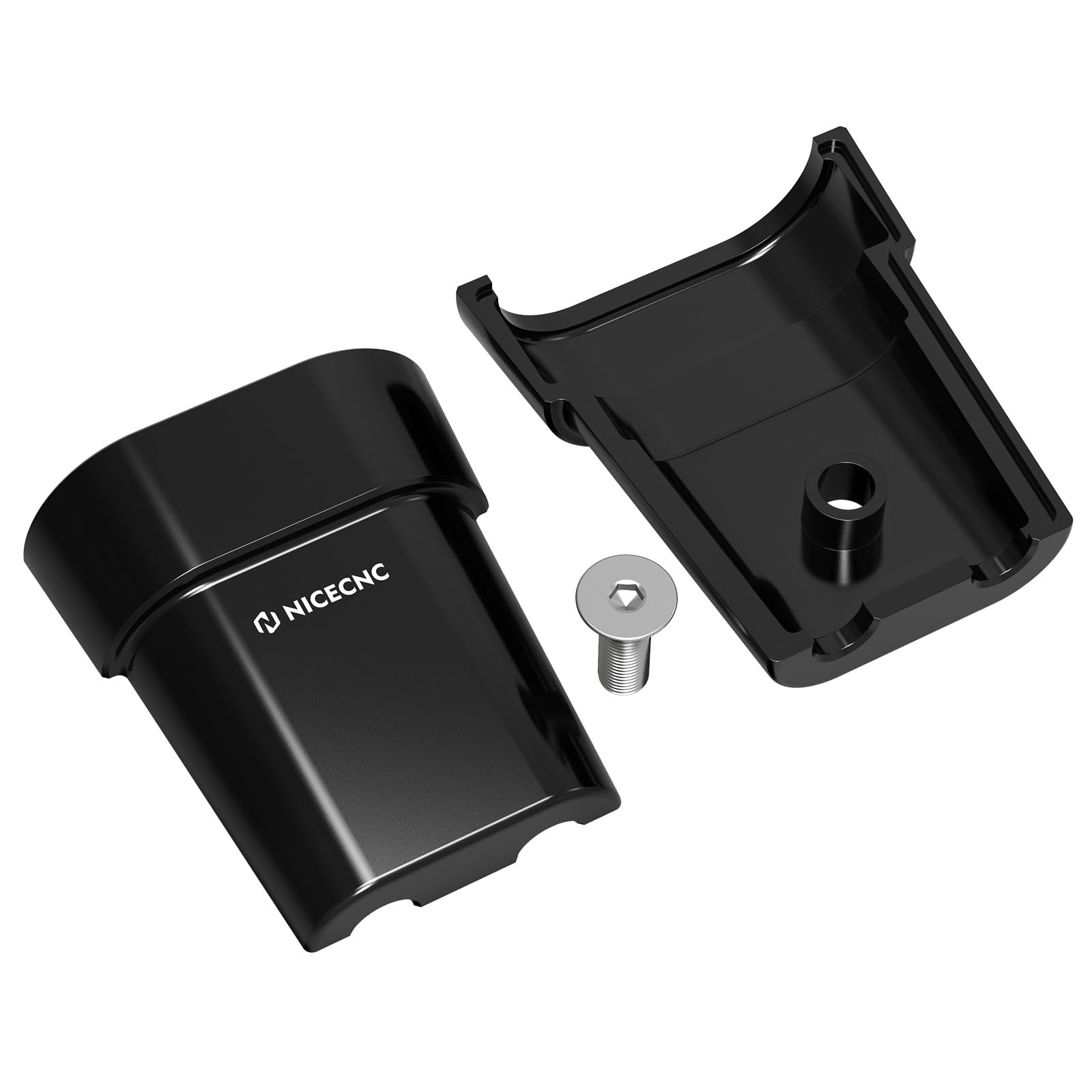 NICECNC Protezione per cavo acceleratore compatibile con KTM 125-450 XC/SX/XCF/SXF 2023-2025, compatibile con Husqvarna ES 350/500 2024-2025, vedi montaggio