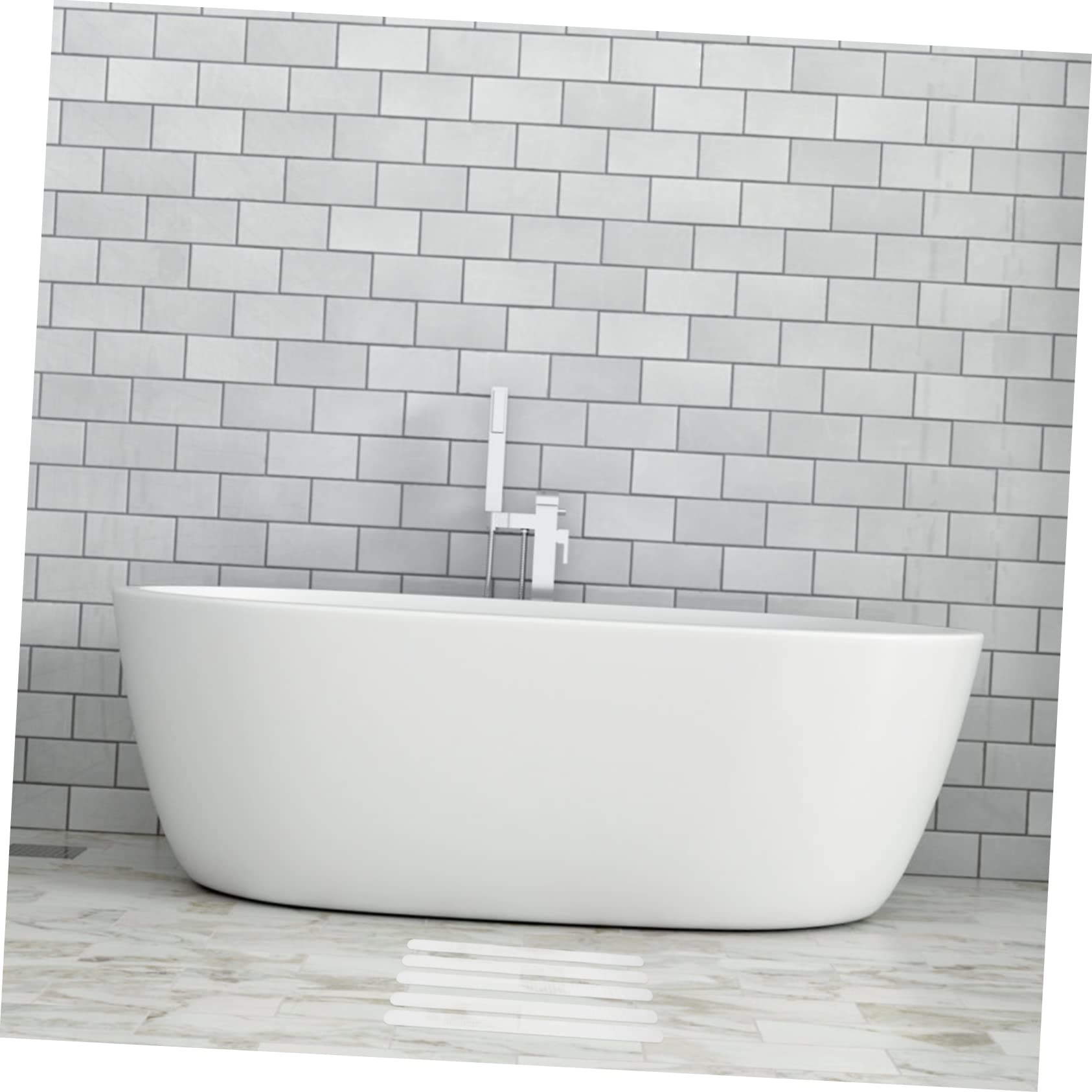 Amazon.co.jp: 浴槽用滑り止めステッカーセット 12枚 濡れた場所用の