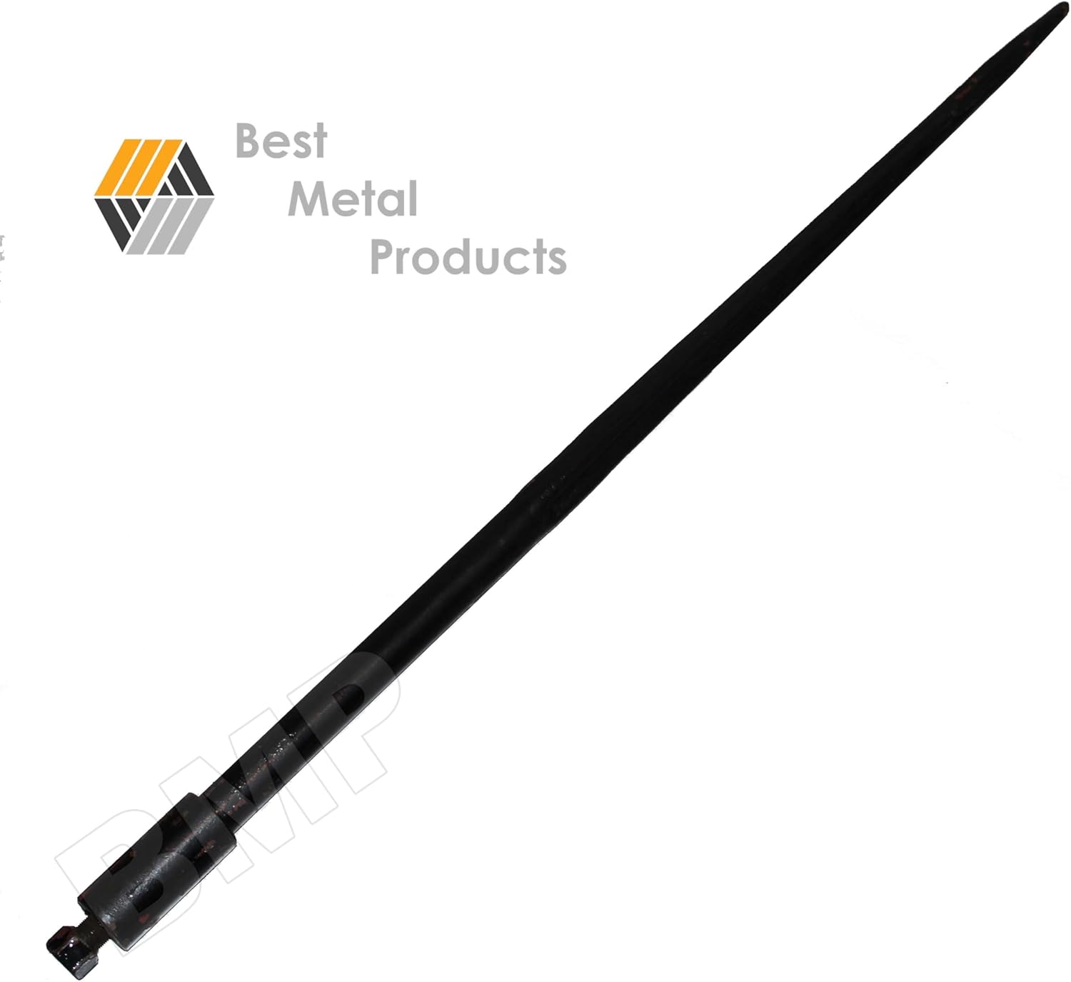 Bale Spike with NUT and Sleeve Spear HAY TINES 43"