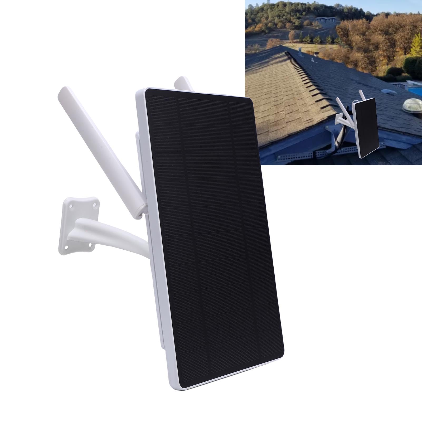 Bewinner Modem 4G LTE Esterno a Energia Solare con Slot con Scheda SIM, Router Wifi Esterno IP66 con Pannello Solare da (Versione europea (B1/3/7/8/20/28a/40 B1/8))
