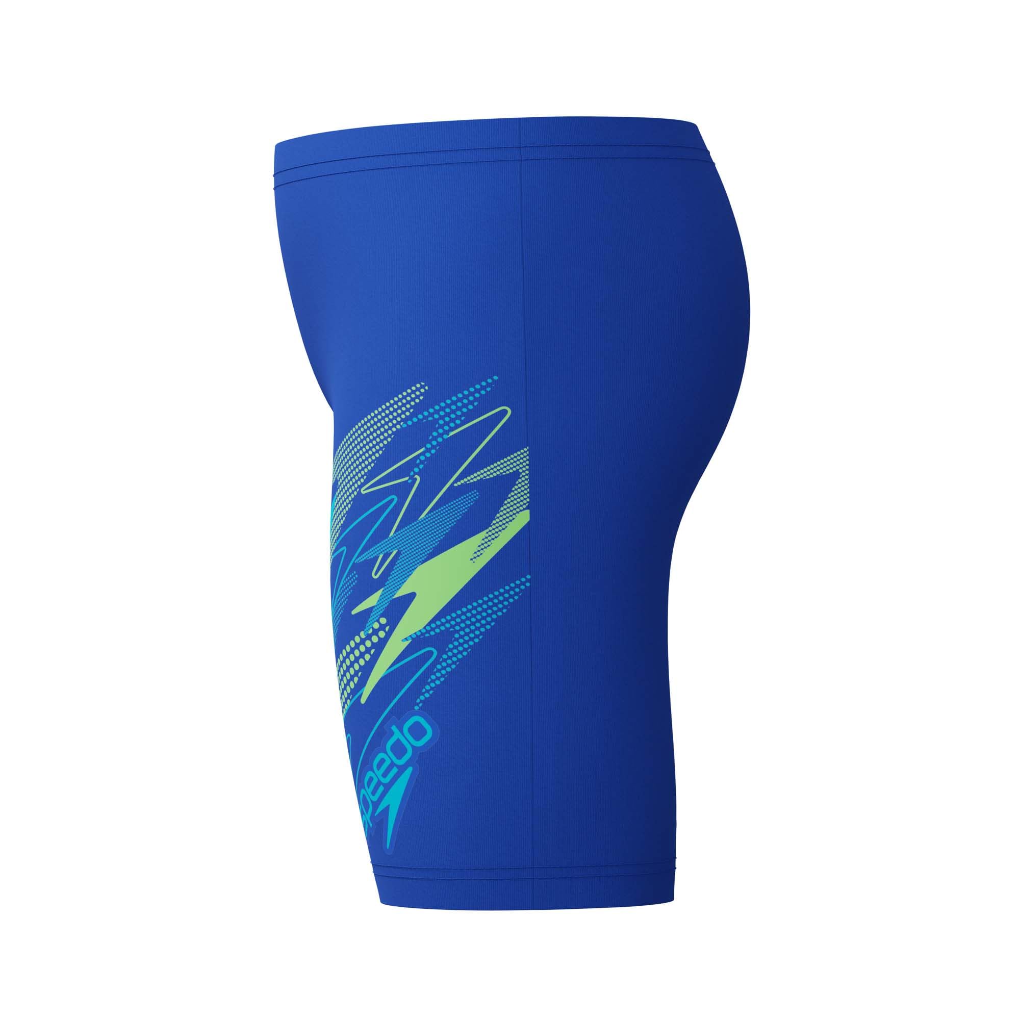 Speedo Costume da bagno da ragazzo con logo Medley Jammer Deep Sapphire/blu Maya