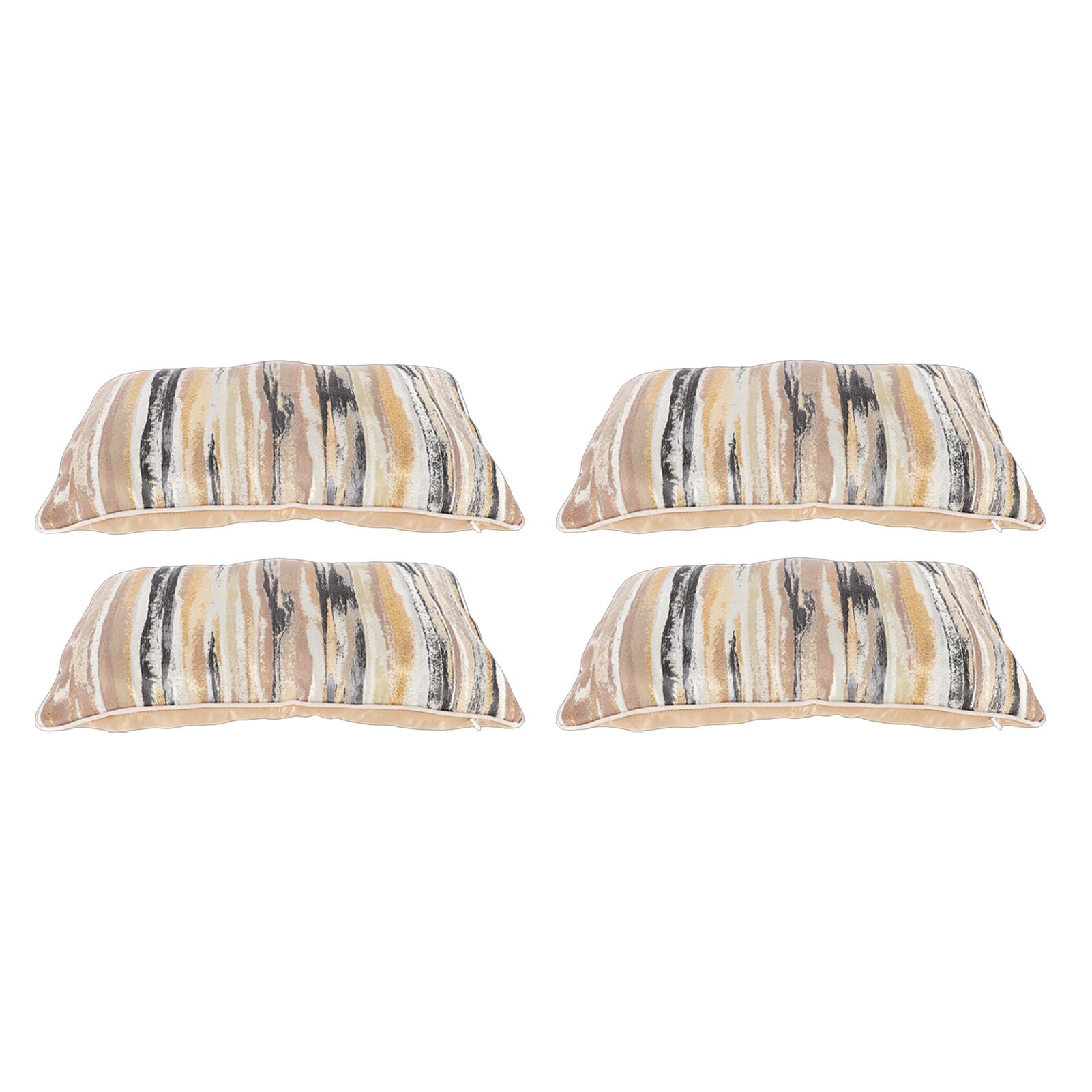 Fockety Federe per Cuscini, Federe per Cuscini Decorativi in ​​stile Boho Elegance, per Boho con Set da 4 Pezzi per Divano Letto del Soggiorno (50,8x30,5 cm/20x12 pollici)