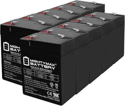 Mighty Max Battery 6V 4.5AH SLA Replacement Battery for Yuntong YT-645-10 Pack