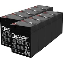 Mighty Max Battery 6V 4.5AH Replacement Battery for Power Rite PRB64-10 Pack
