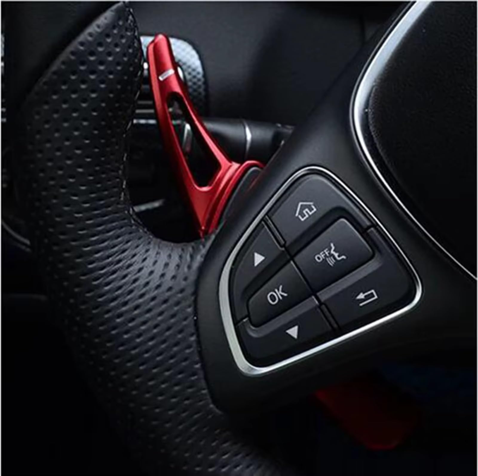 Palette Volante Auto Compatibile Con Benz Per GLA Per CLS Per C257 Volante Per Auto Paddle Shifter Shift Paddle Extension Per Fit Set Di Accessori(Blue)