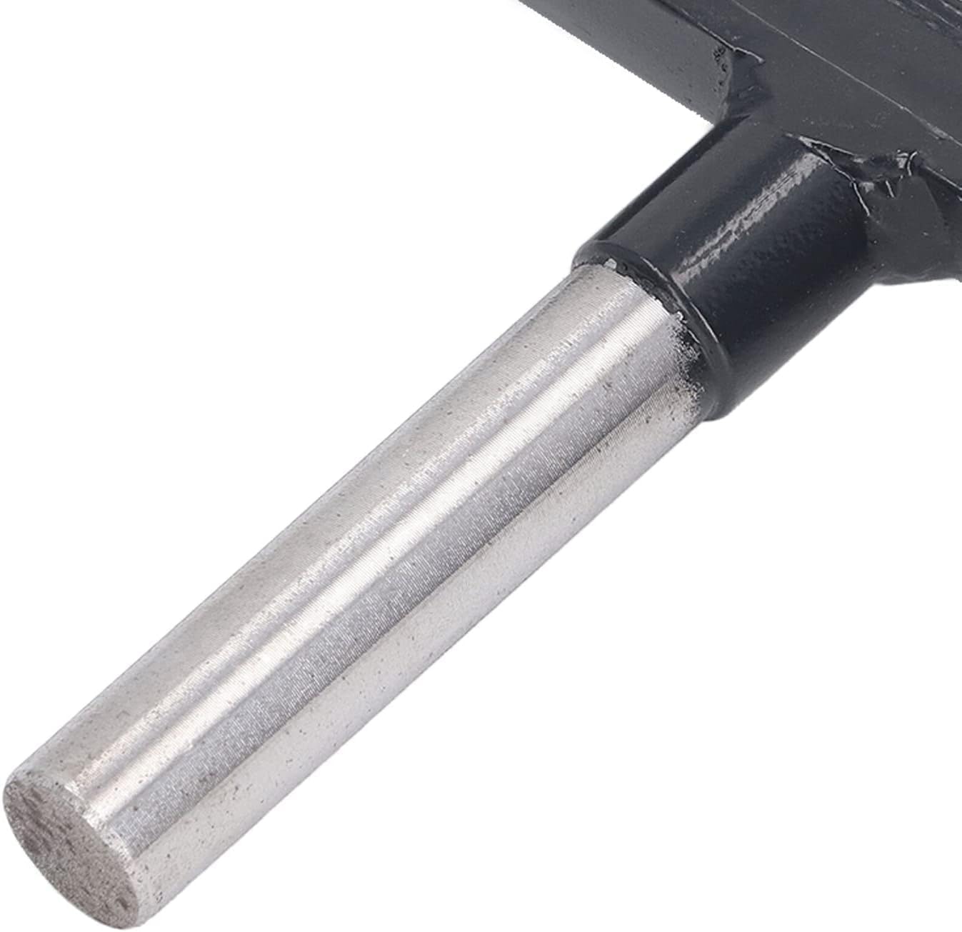 Poteau d'outil en acier pour tour à bois diamètre 16 mm longueur 15 cm support T pour accessoires de tournage bois en acier inoxydable