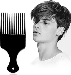 3 peças de pente de cabelo masculino retrô, pente penteado, adequado para coloração de cabelo e tratamento com óleo quente.