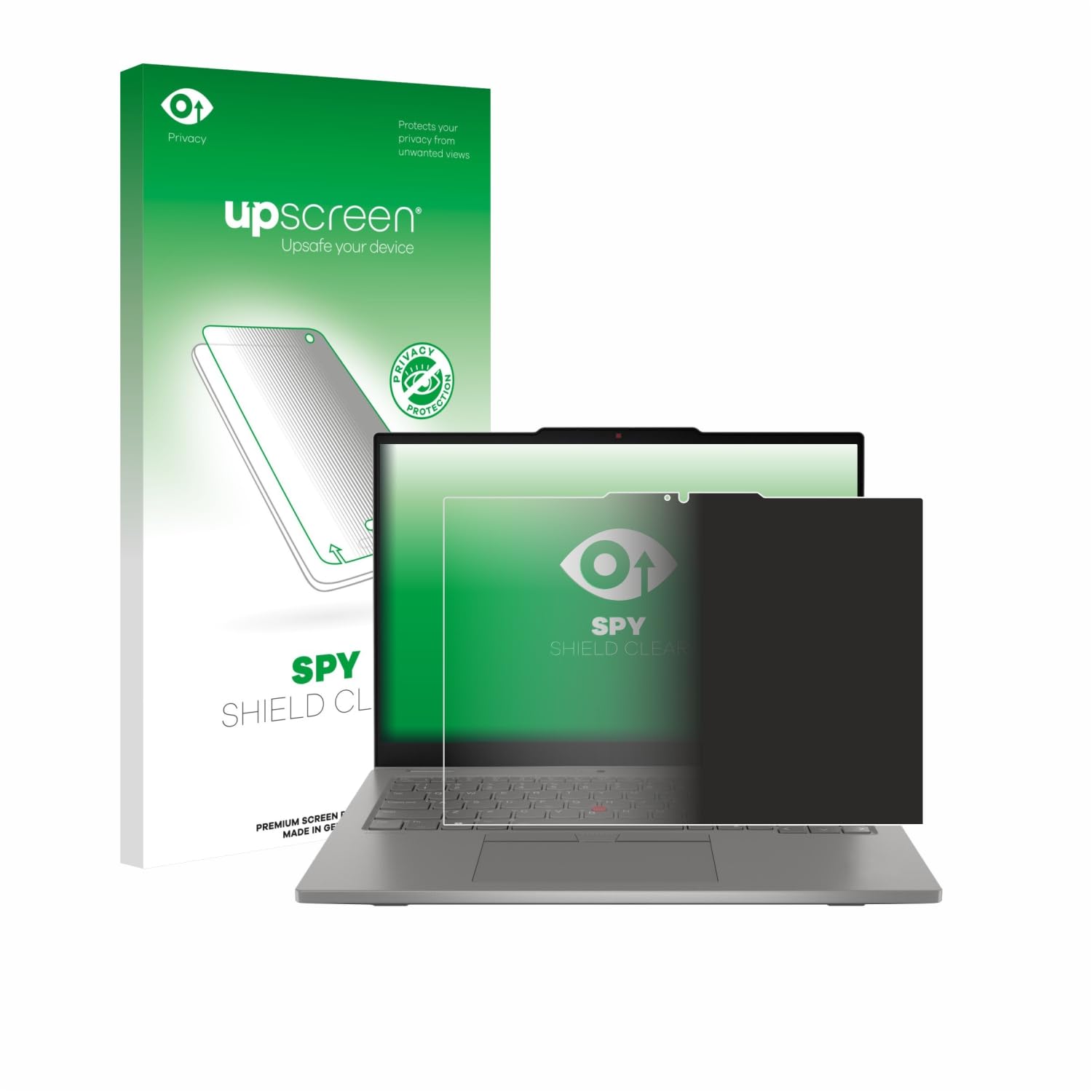 upscreen Anti-Spy Blickschutzfolie für Lenovo ThinkPad L13 2-in-1 Gen 6 Made in Germany, Privacy Screen-Folie [Sichtschutz, Blaulichtfilter]