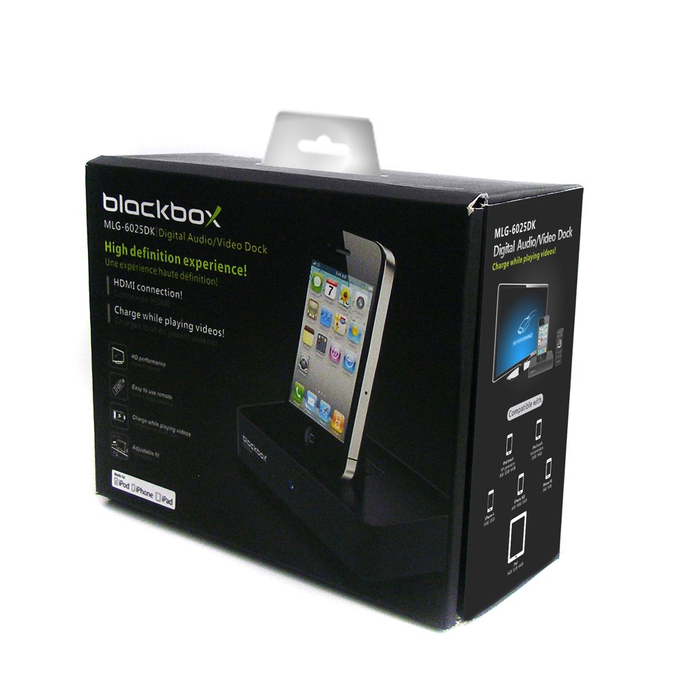 Amazon.com: BlackBox Digital AV Dock via HDMI for Apple iPod