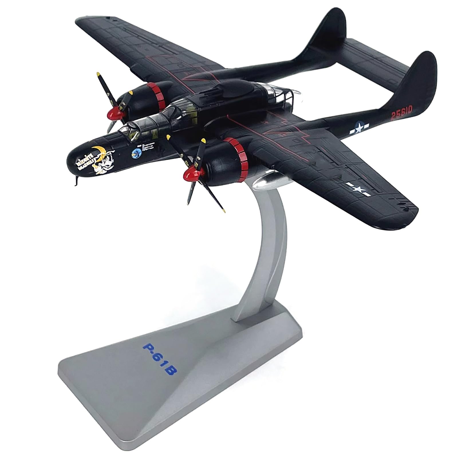 CHICHIYANG 1:72 Scala USA Air Force P-61B Black Widow Fighter Modello per Ragazzo Adulto Regalo di Compleanno Regalo