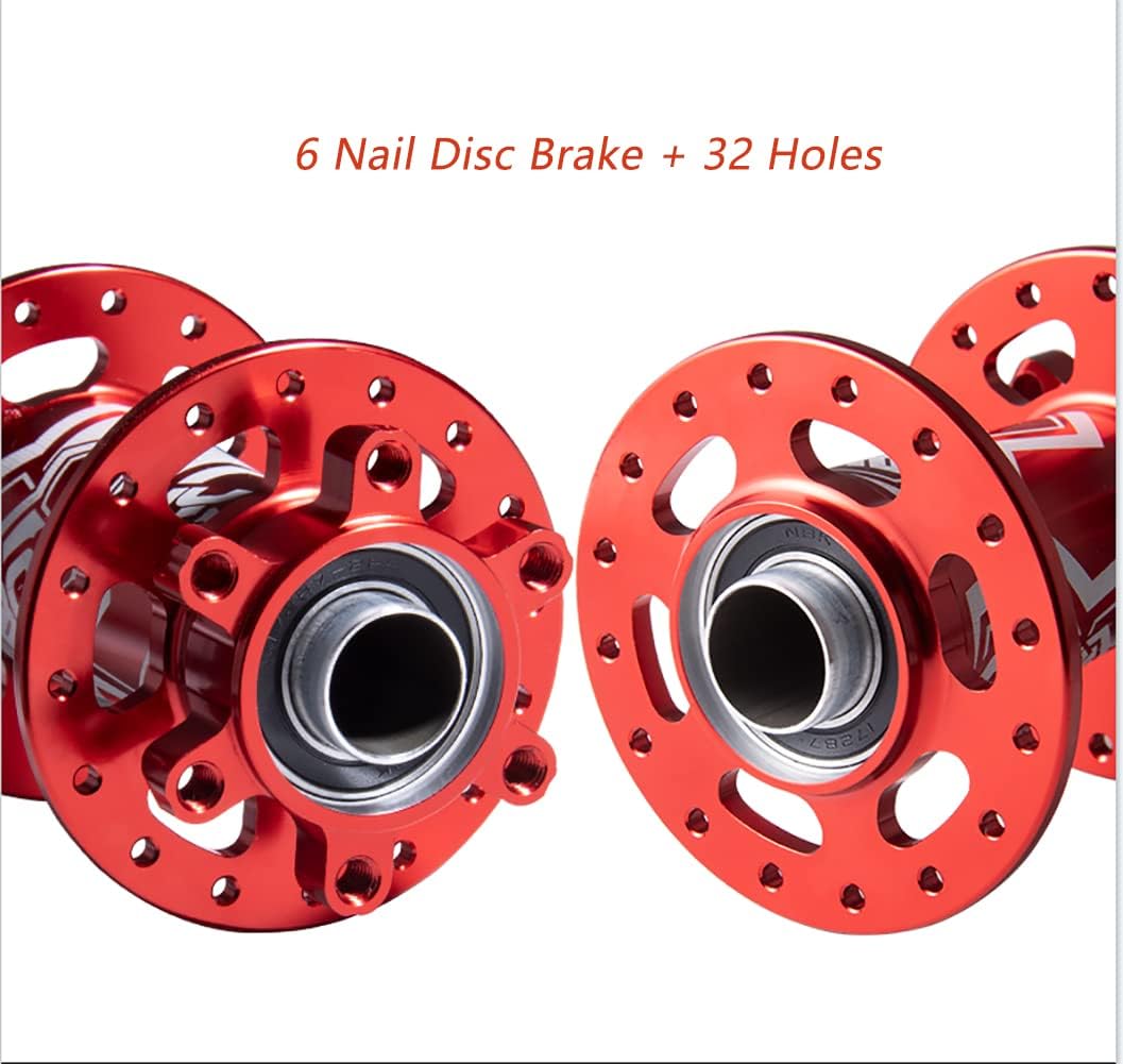 BOLANY Bike Hubs Disc Brake 32 Hole 4 Sealed Bearing Bicycle Aluminum Alloy Quick Release MTB Hub NBK 8 9 10 11 Speed