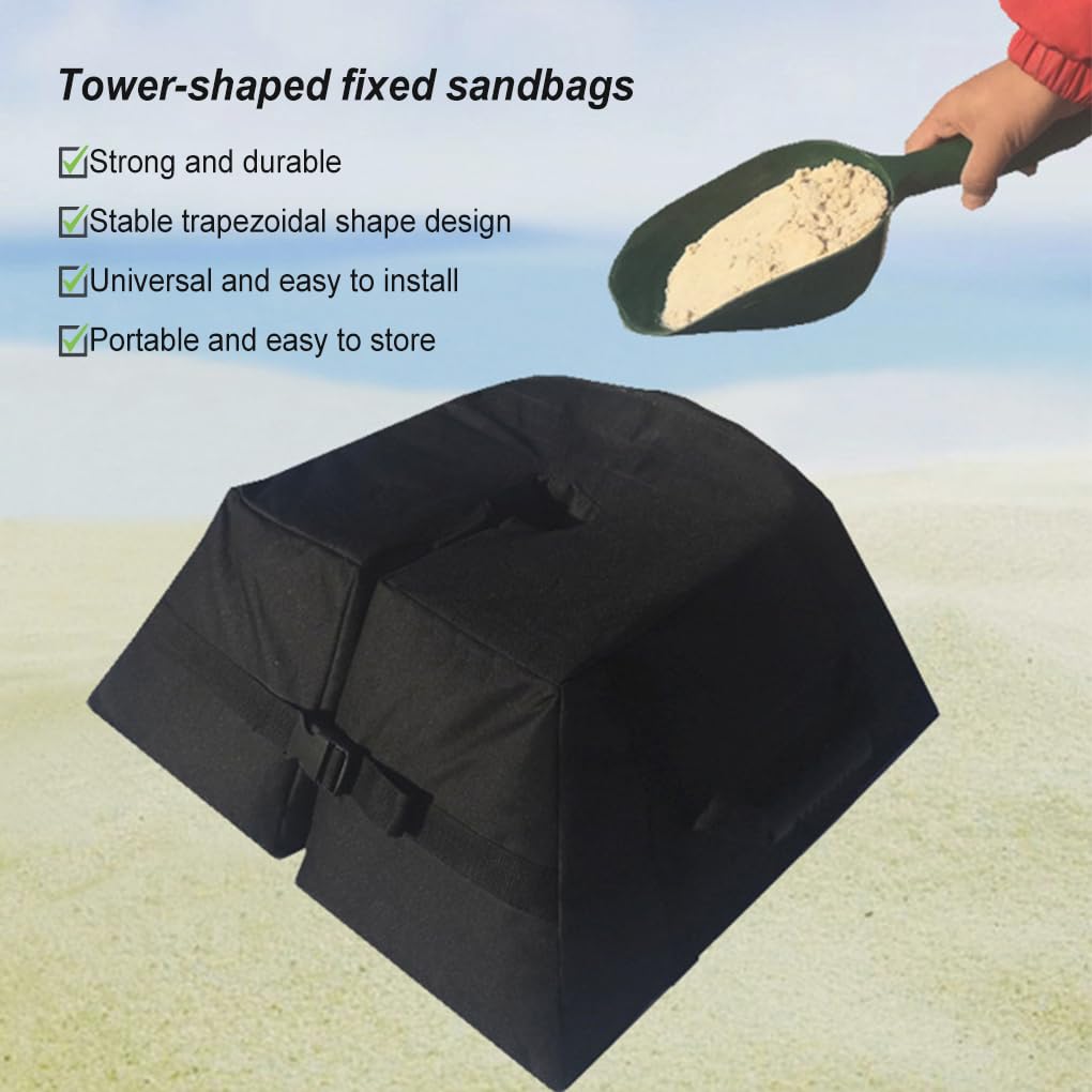 Peso de la Base del Paraguas, Tela Oxford vacía, sombrilla de jardín, Refugio Solar, Bolsa Arena fijación, Accesorios portátiles para Exteriores