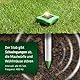 GARDIGO® Maulwurfvertreiber mit Solar und integriertem Akku I Maulwurfschreck I Wühlmausvertreiber für Garten