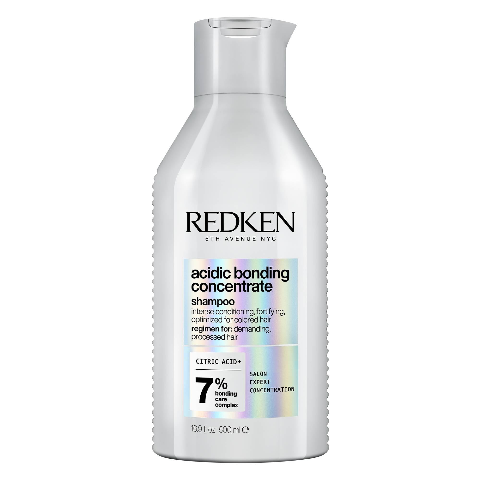 RedkenNourishing Hair Shampoo with Intensive Protection Against Colour Loss, Concentrated All-In-One Formula, Acidic Bonding Concentrate Shampoo, 1 x 500 ml