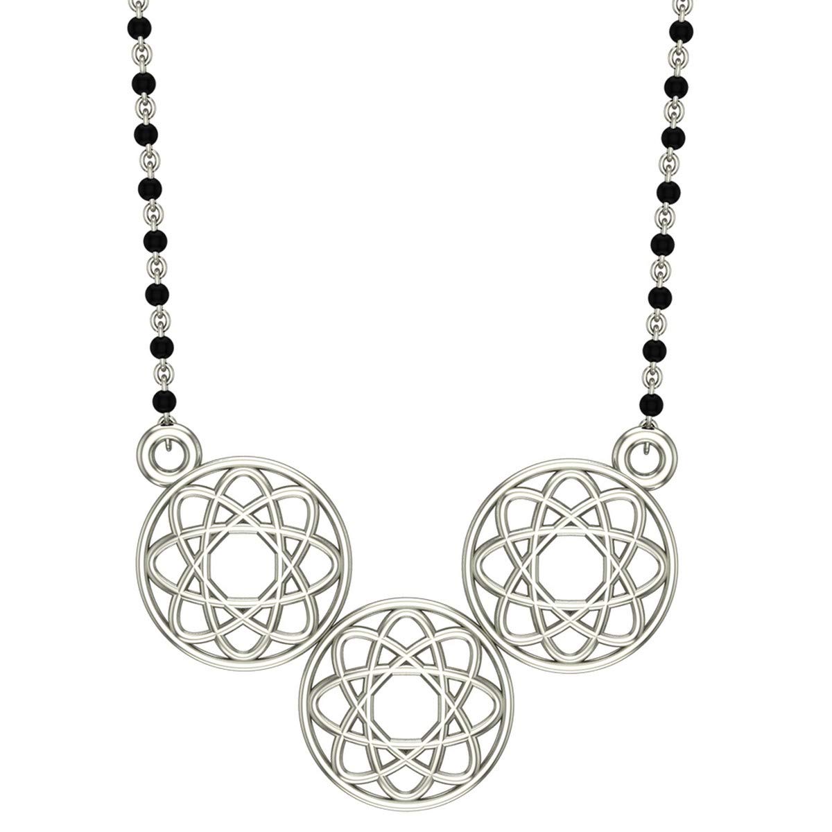 14k/18k/22k Yellow/White/Rose Gold Mangalsutra for Women