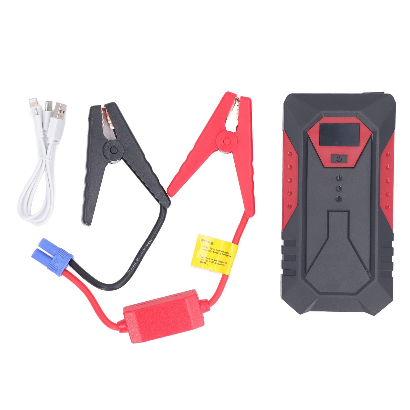 Hyuduo Cargador de Batería para Automóvil, Arrancador de Litio Portátil de 18800 MAh, Salida USB para Teléfonos Inteligentes y Tabletas, Ideal para Asistencia de Emergencia en Carretera