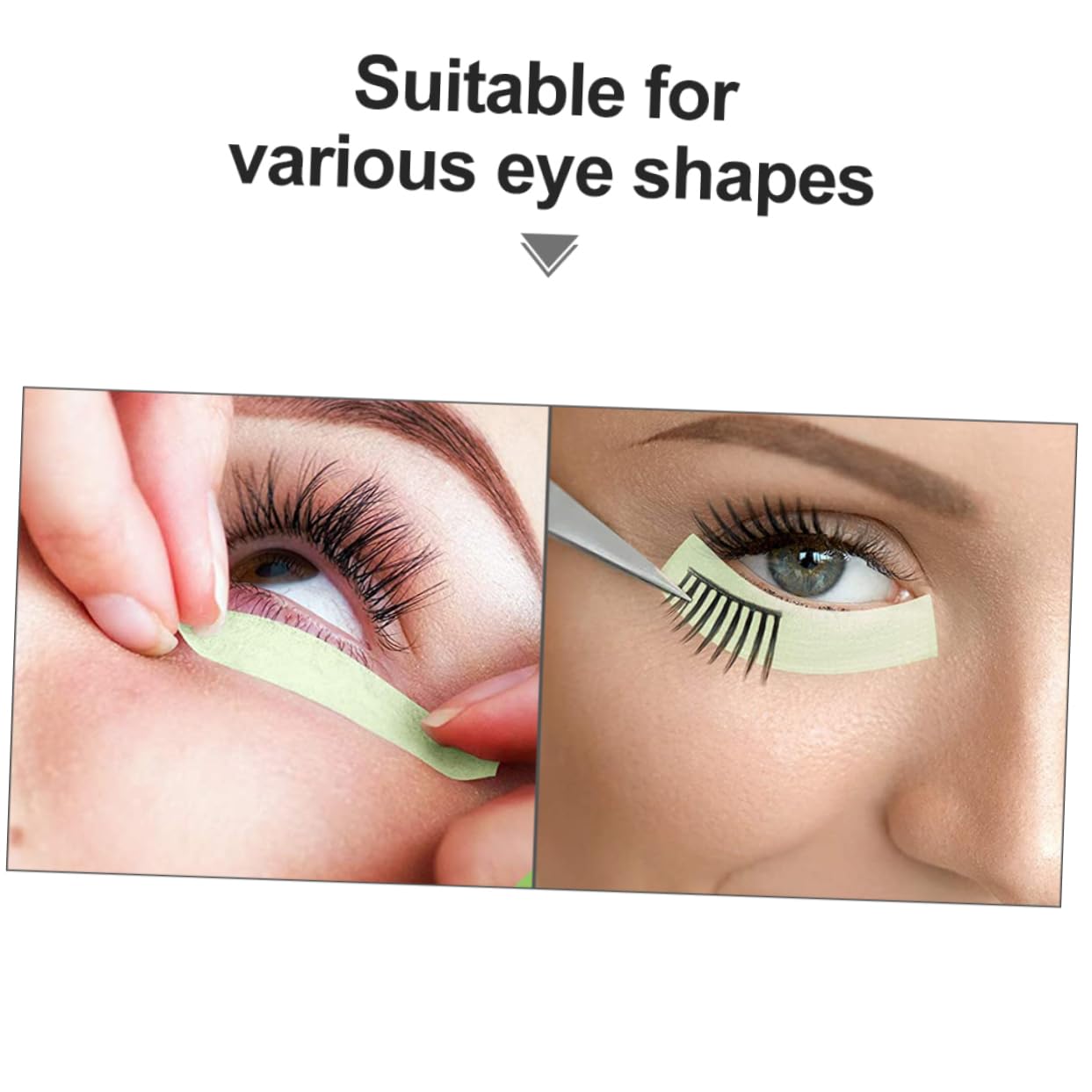 MERRYHAPY 1 Grafting Eyelash Tape Fabric Lash Tape Medical Tape Green Eyelash Tape Green Duct Tape Eyelash Applicator Adhesive Eyelash Lashes Tool Eyelash Tool Eyelash Patches Blue Abs