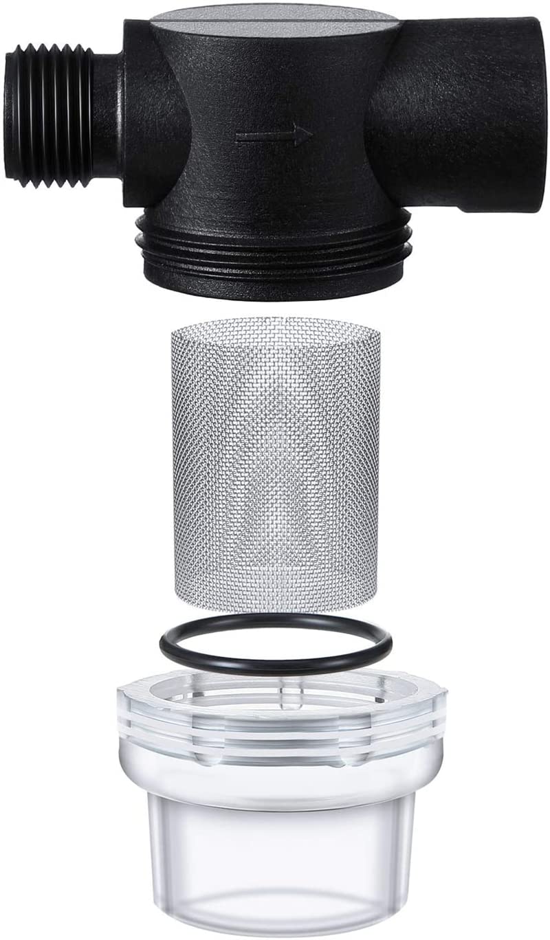 Filtro in acciaio inox - prefiltro filettato da 1/2 pollice JB-CD-2