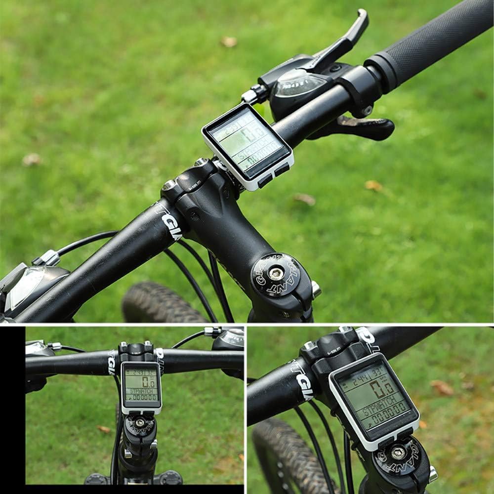 WDX- Bezprzewodowy komputer rowerowy, wodoodporny licznik rowerowy z podświetleniem LCD, wielofunkcyjny interfejs prędkościomierza rowerowego stoper Pomiar prędkości