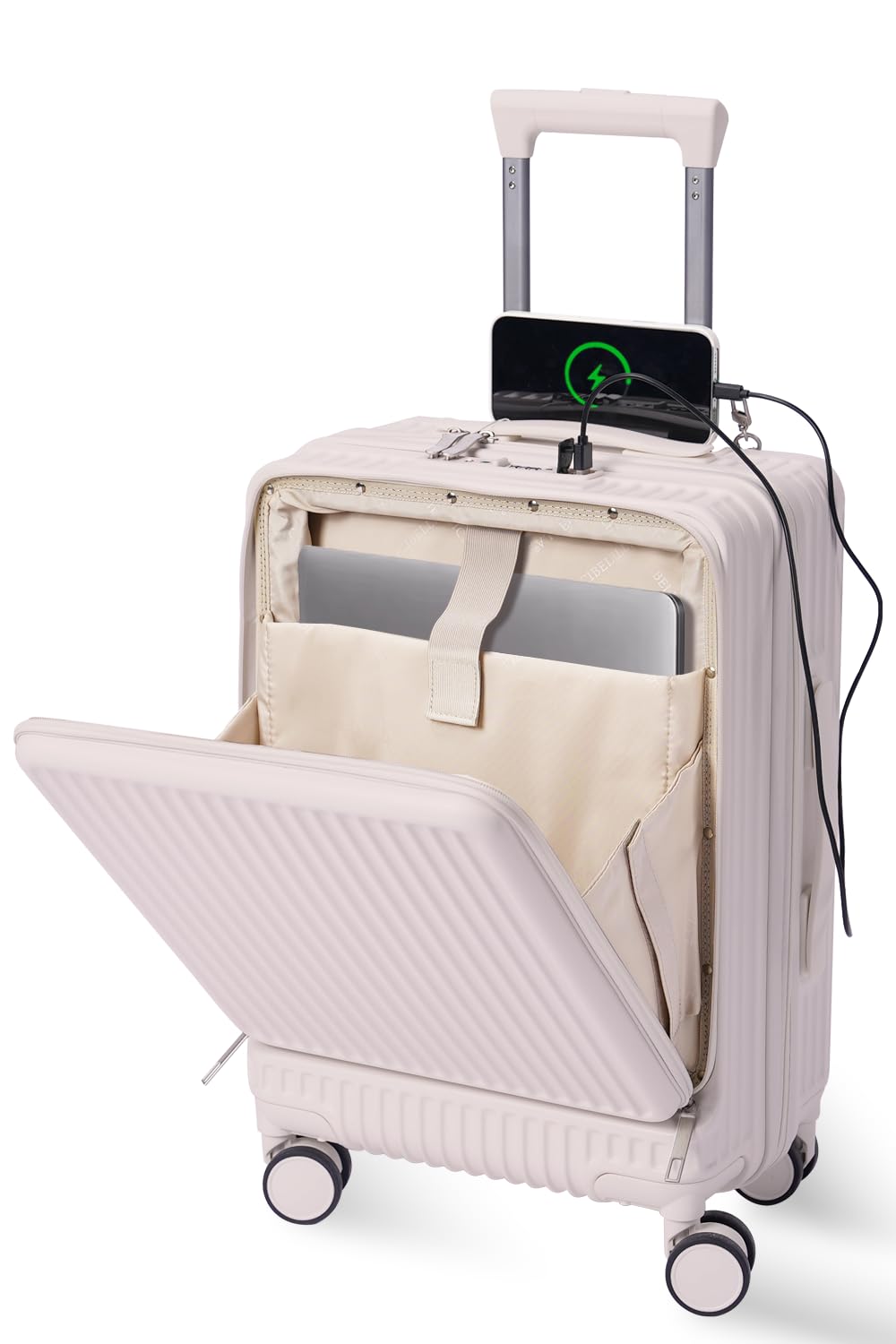 Amazon | シシベラ スーツケース 前開き suitcase ッパー キャリー
