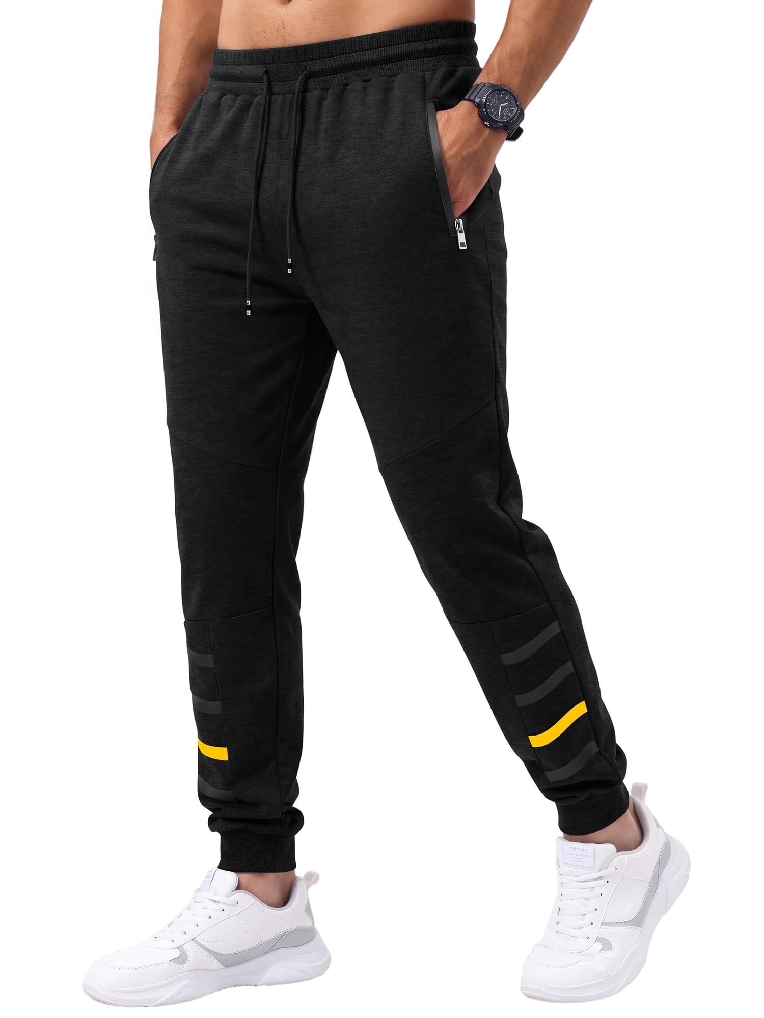 Jogginghose Herren Baumwolle Trainingshose Sporthose Herren