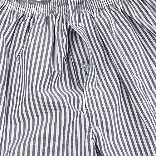 Falari 4-Pack Men's Boxer Underwear 100% Cotton Premium Quality4