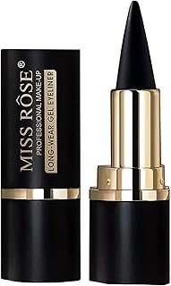 Wolaain Black Gel Eyeliner Cream, Smudge Proof Matte Tattoo Pen, Makeup Stick for Women Girls Brand: Miss Rose