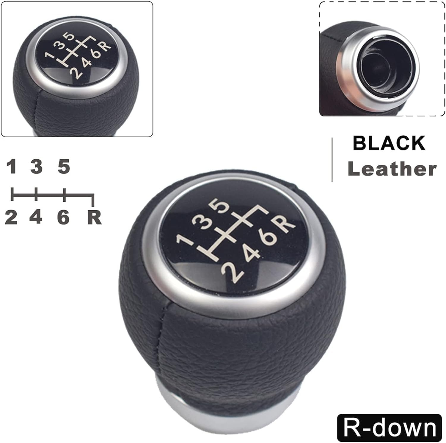 Bouton De Levier De Vitesse STi – Métal Gris, Fileté, Pour Boîte Manuelle