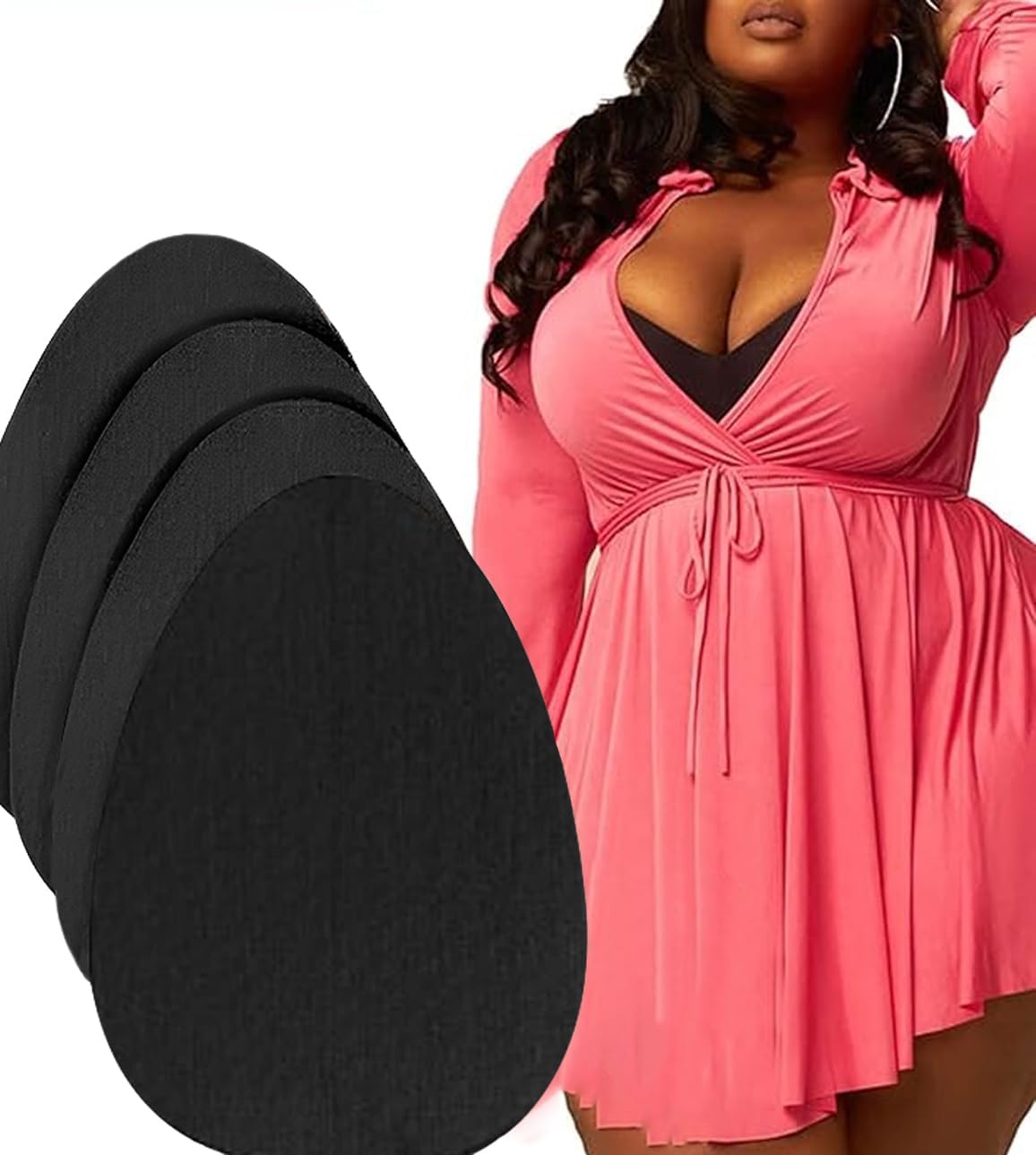 Plus Size Invisible Breast Lift Tape Adhesive Sticky Push Up Bra for A-F Cup Large Breast