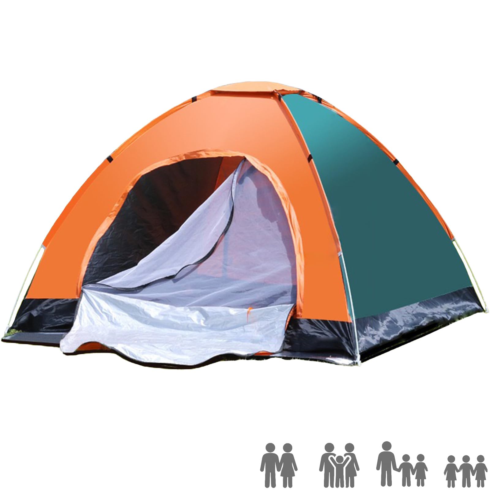 KEELYY Wurfzelt 2 Personen Pop Up Zelt Leicht Camping Zelt Wasserdicht  Kuppelzelt Automatisches fr Strand, Outdoor, Camping, Angeln : Amazon.de:  Sport & Freizeit