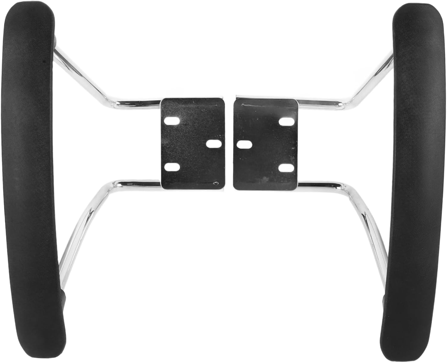 KICHOUSE 1pair Office Chair Armrest Pads Replacement Steel Handrail Arm Pads for Gaming Desk Chairs Armrest Covers