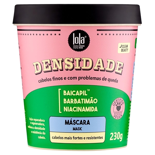 Densidade Máscara Capilar 230g , Lola Cosmetics Densidade Máscara Capilar 230g , Lola Cosmetics