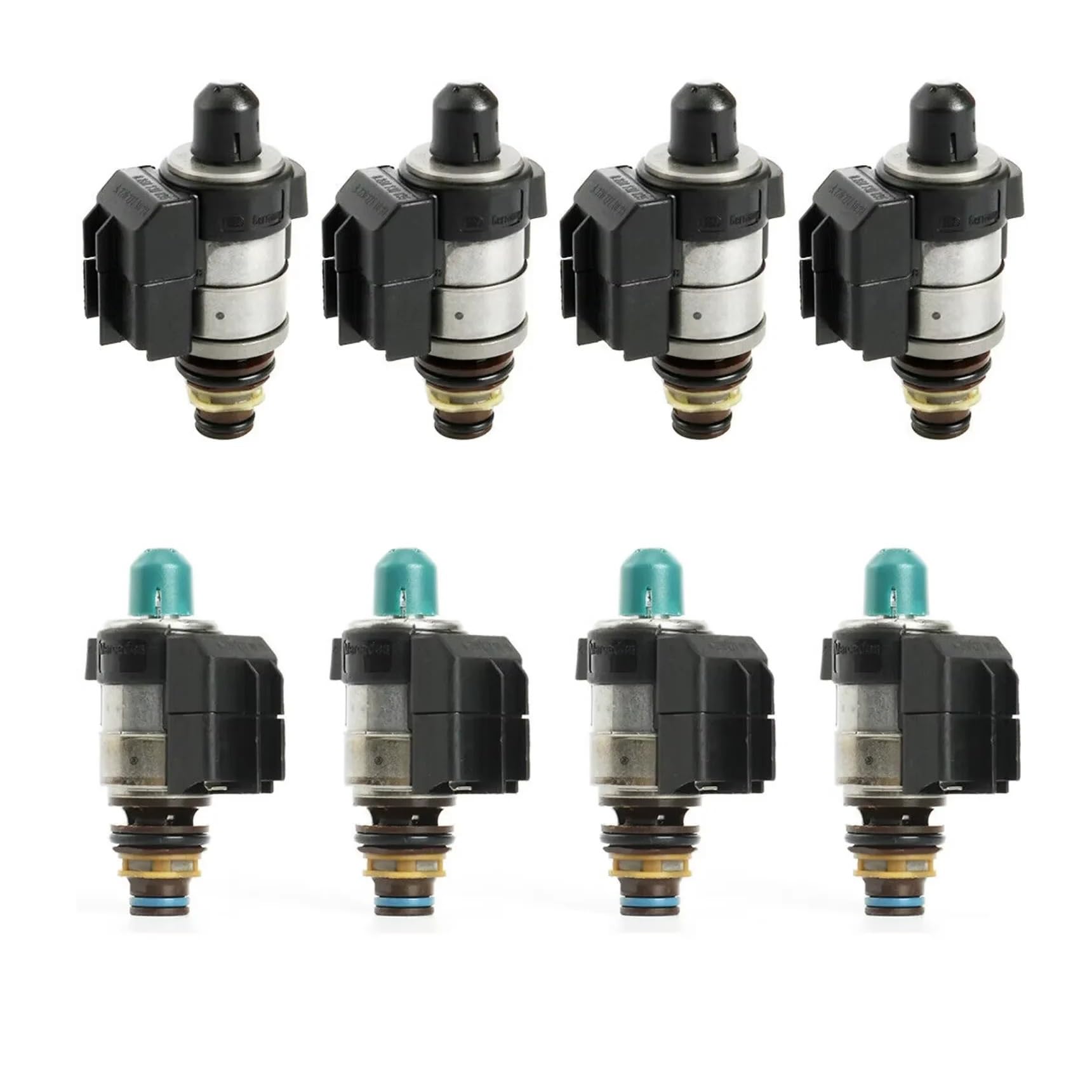 Atehden One Color Valve Body Solenoid Module Transmission Valve Body 8Pc Solenoids Set 2202771098 722.9 Fit For Mercedes Fit For Benz 7 Speed Automatic Transmission Valve